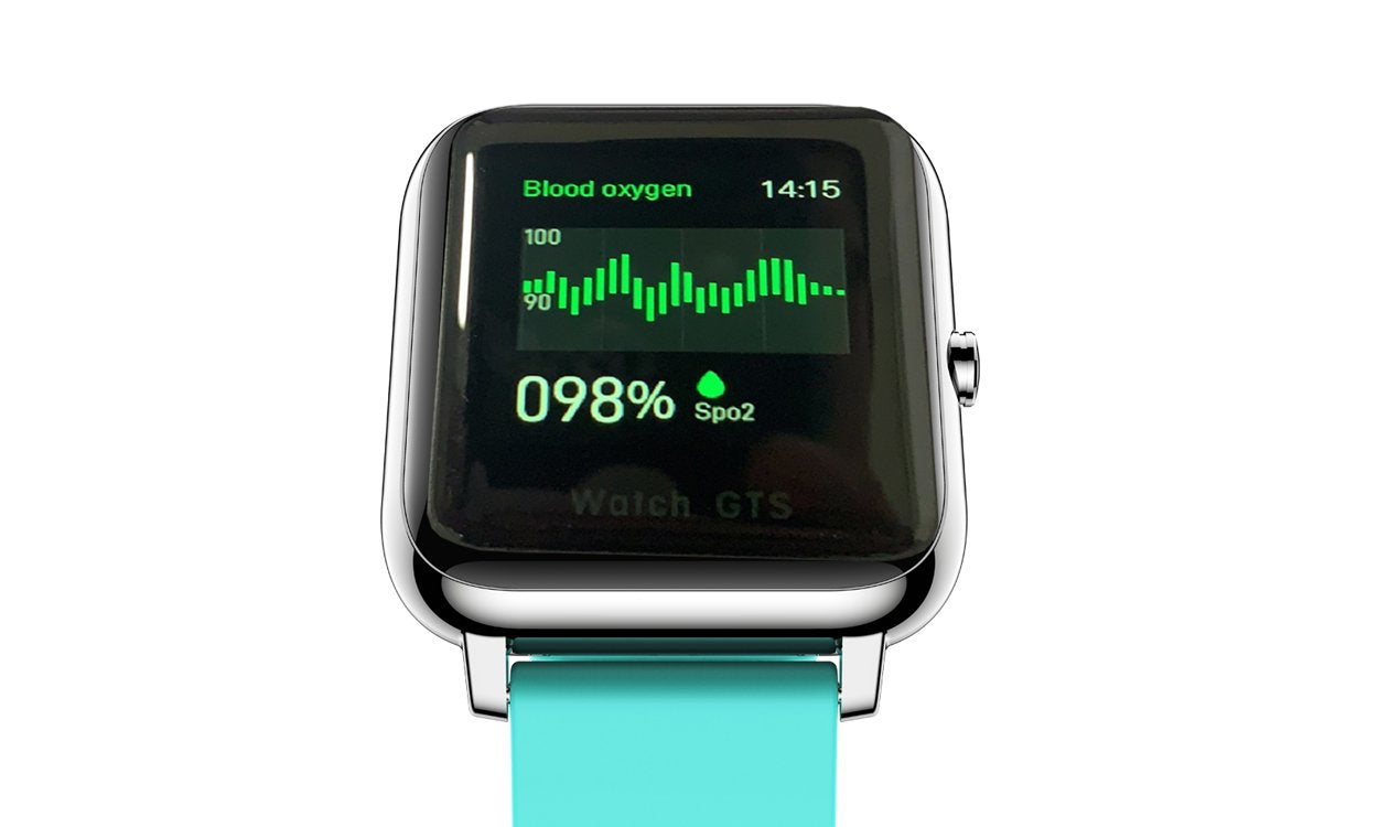 OXITEMP Smart Watch with live Oximeter, Thermometer & Pulse Monitor
