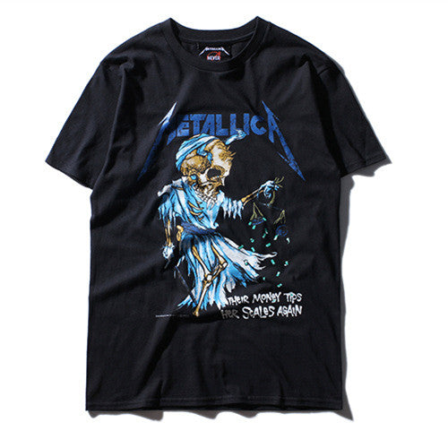 Metallica Band Printed T-Shirt