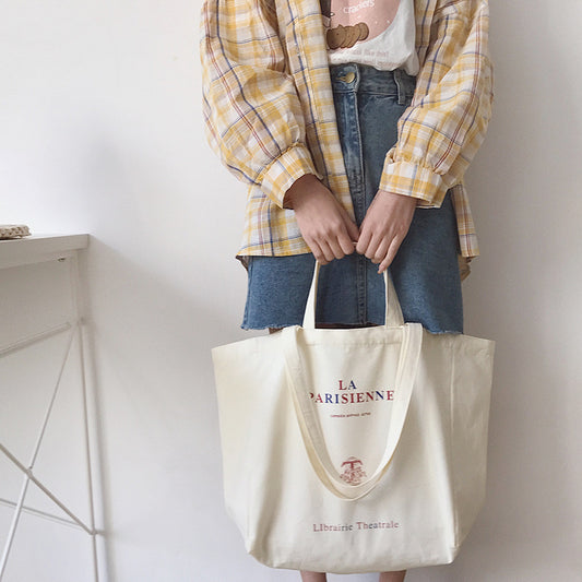 Print Canvas Tote Bag