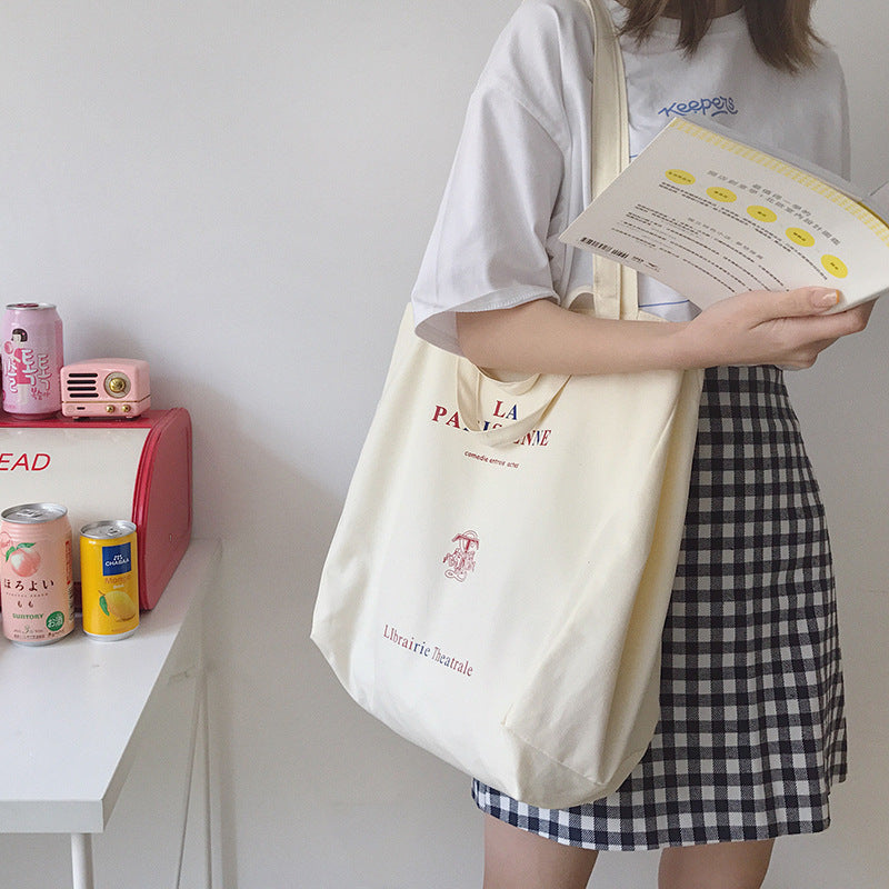 Print Canvas Tote Bag