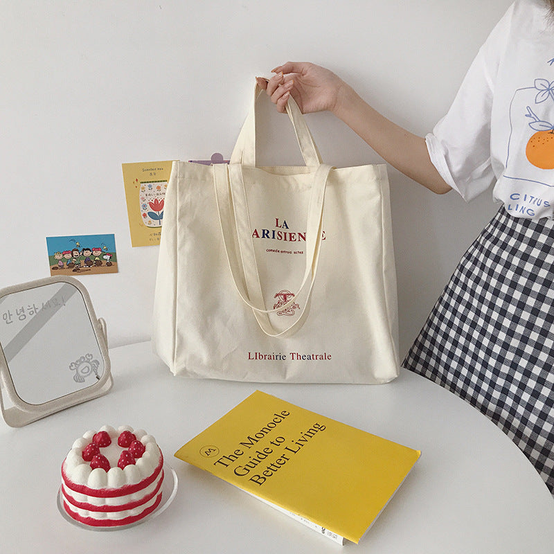 Print Canvas Tote Bag