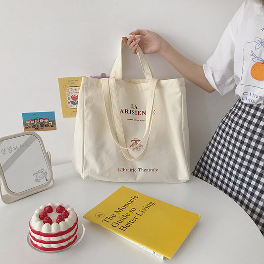 Print Canvas Tote Bag