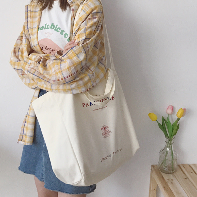 Print Canvas Tote Bag