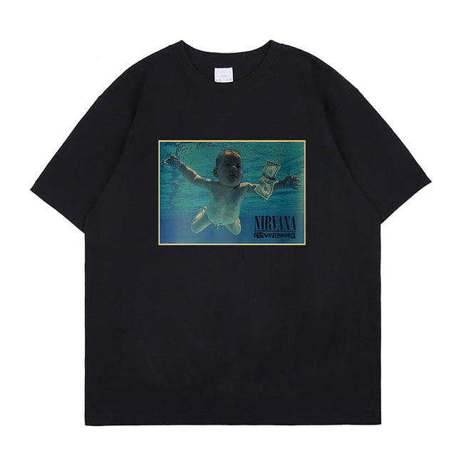 Nirvana Unisex Cotton T-Shirt (various designs)
