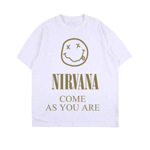 Nirvana Unisex Cotton T-Shirt (various designs)