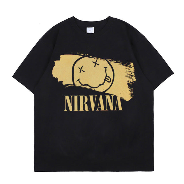 Nirvana Unisex Cotton T-Shirt (various designs)