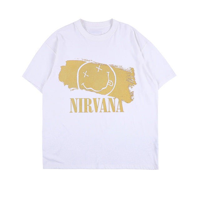 Nirvana Unisex Cotton T-Shirt (various designs)