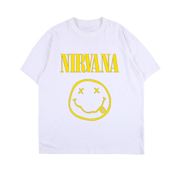 Nirvana Unisex Cotton T-Shirt (various designs)
