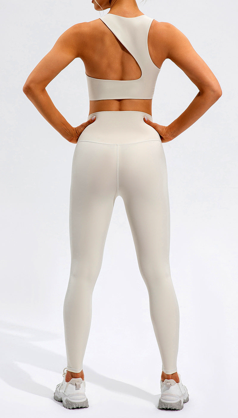 Yoga Set with High Waisted Pants