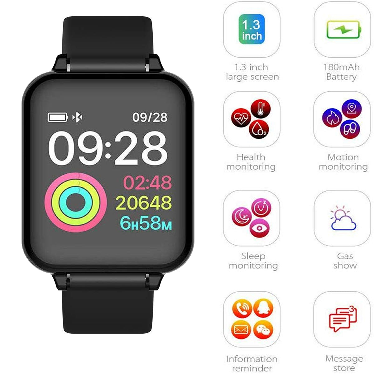 Total Wellness & Sports Activity Watch
