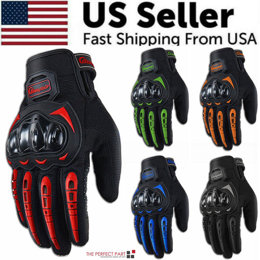 Racing Motocross Full Finger Gloves