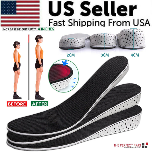 Unisex Invisible Height Increase Insoles