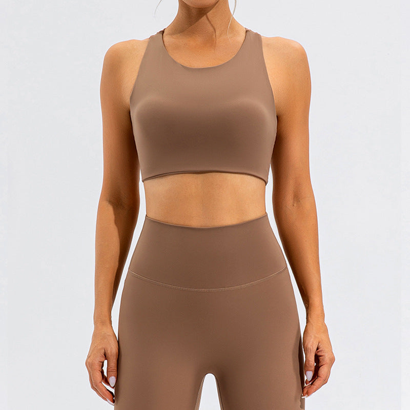 Yoga Set with High Waisted Pants