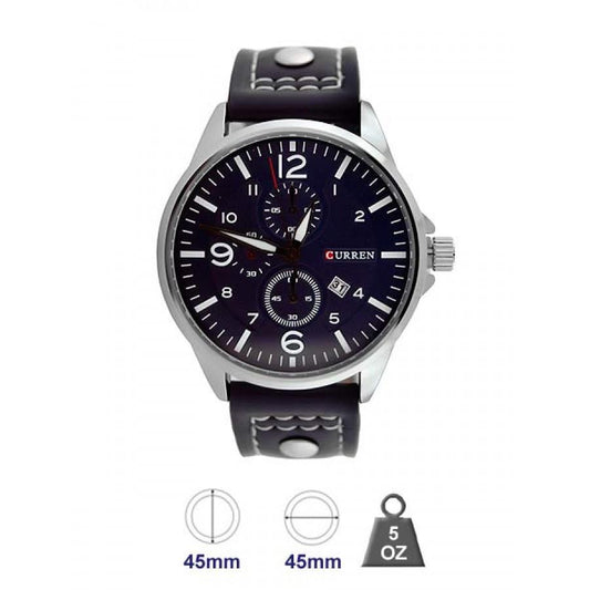 Curren Leather Band Watch
