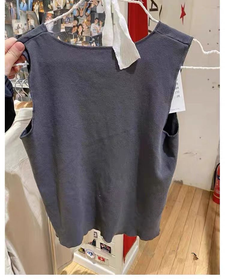 New York Printed T-shirt Vest