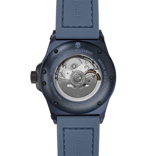 Otto All Metallic Blue Hydrogen Watch