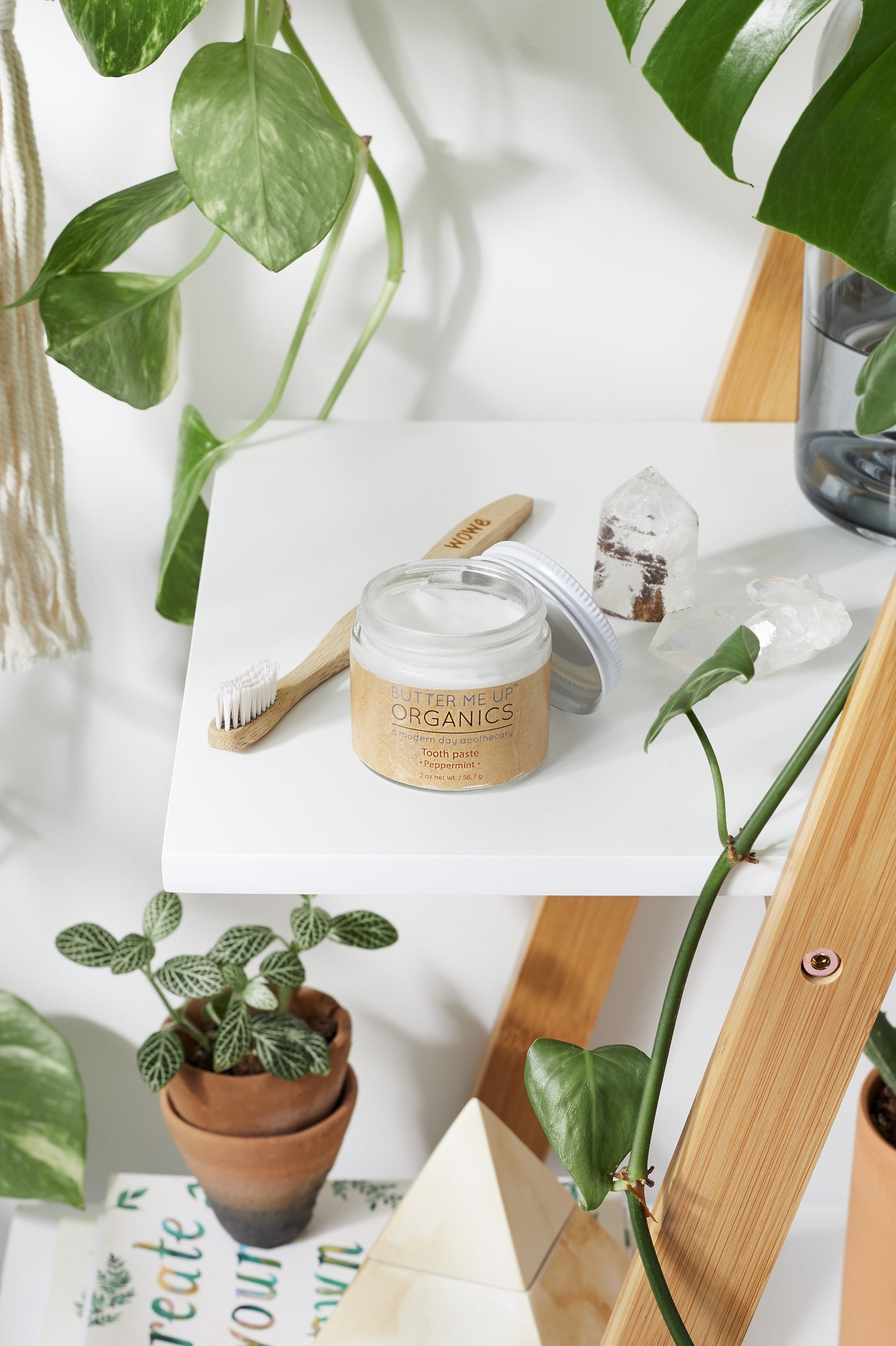 Natural Organic Whitening Remineralizing Toothpaste