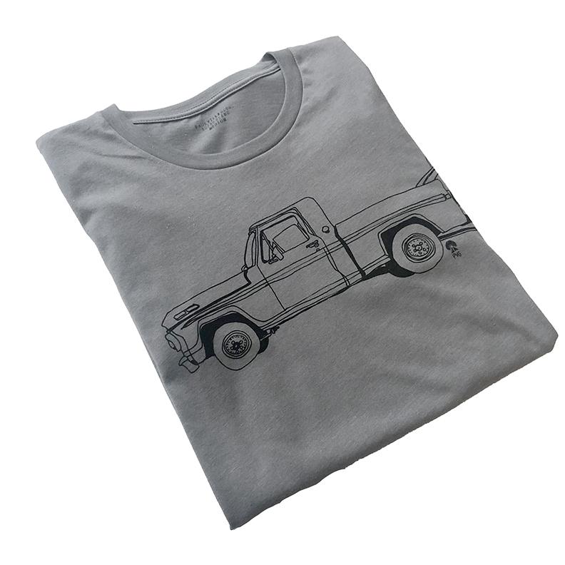 Pickup Surf Heather Storm Grey T-Shirt