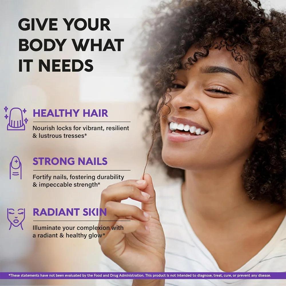 Biotin Supplement to Support Hair, Skin & Nails