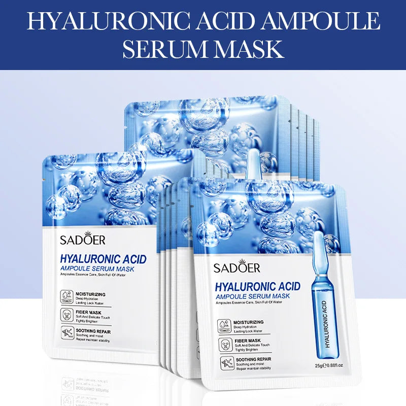 24K Gold Hyaluronic Acid Firming Face Mask (pack of 15)