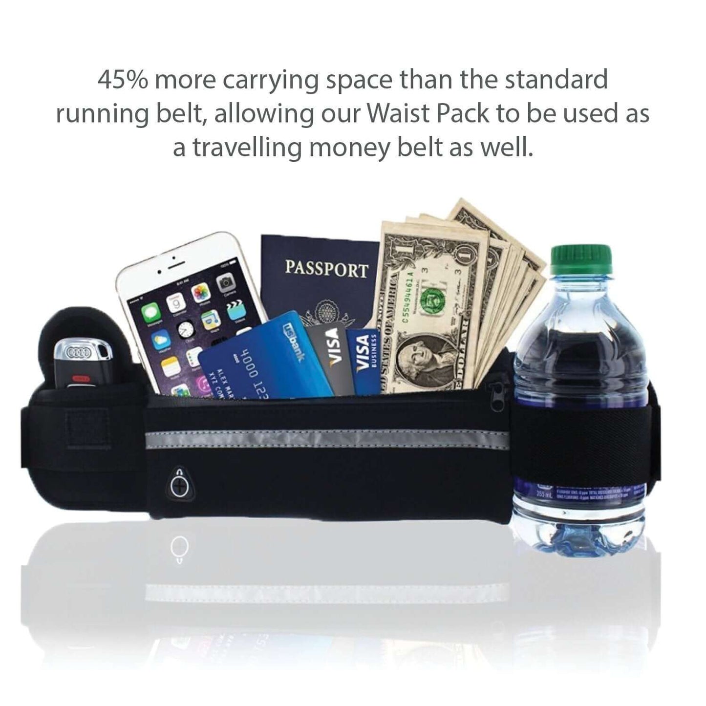 Water-Resistant Sports Running Belt