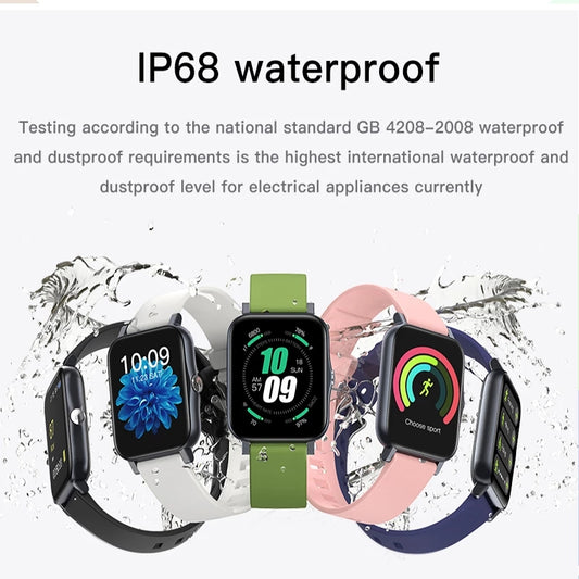 IP68 Waterproof Ultra-Thin Smartwatch