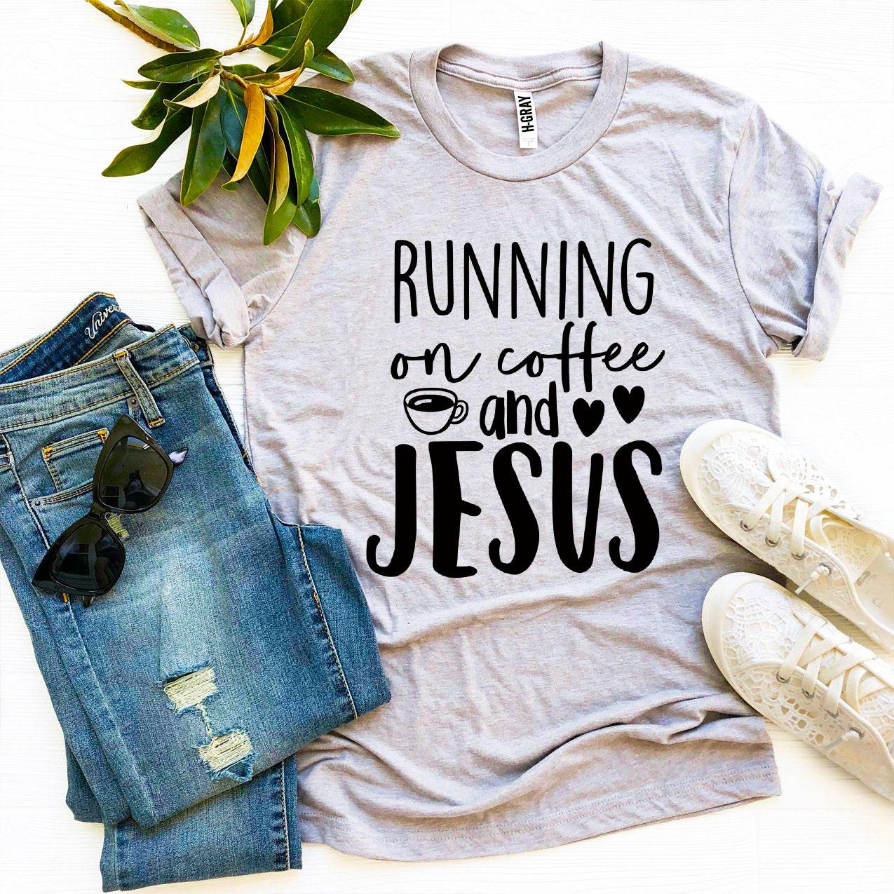 Running On Coffee & Jesus T-shirt