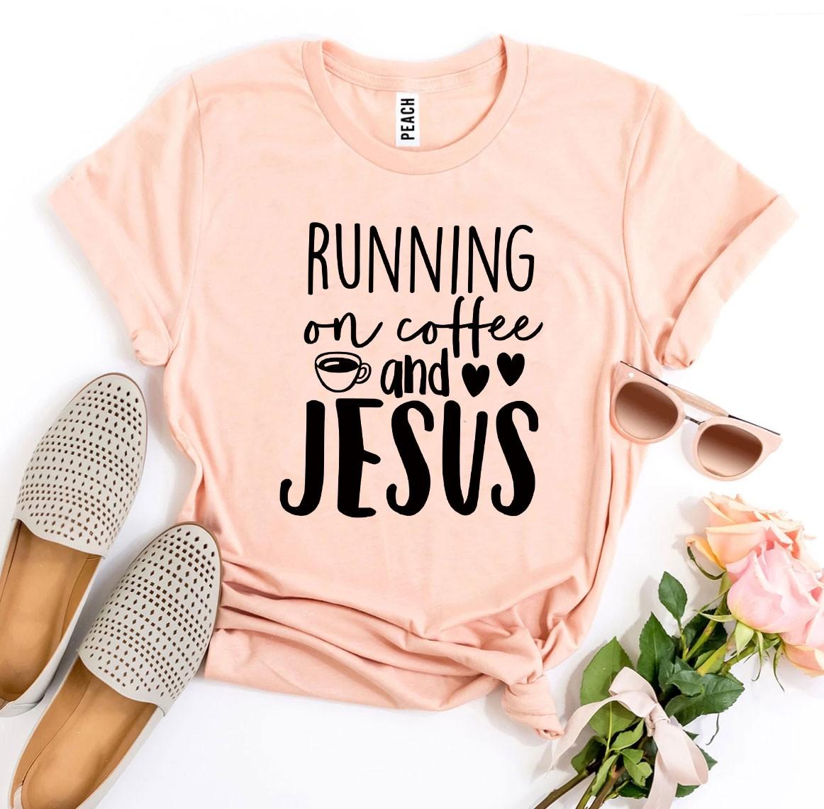 Running On Coffee & Jesus T-shirt