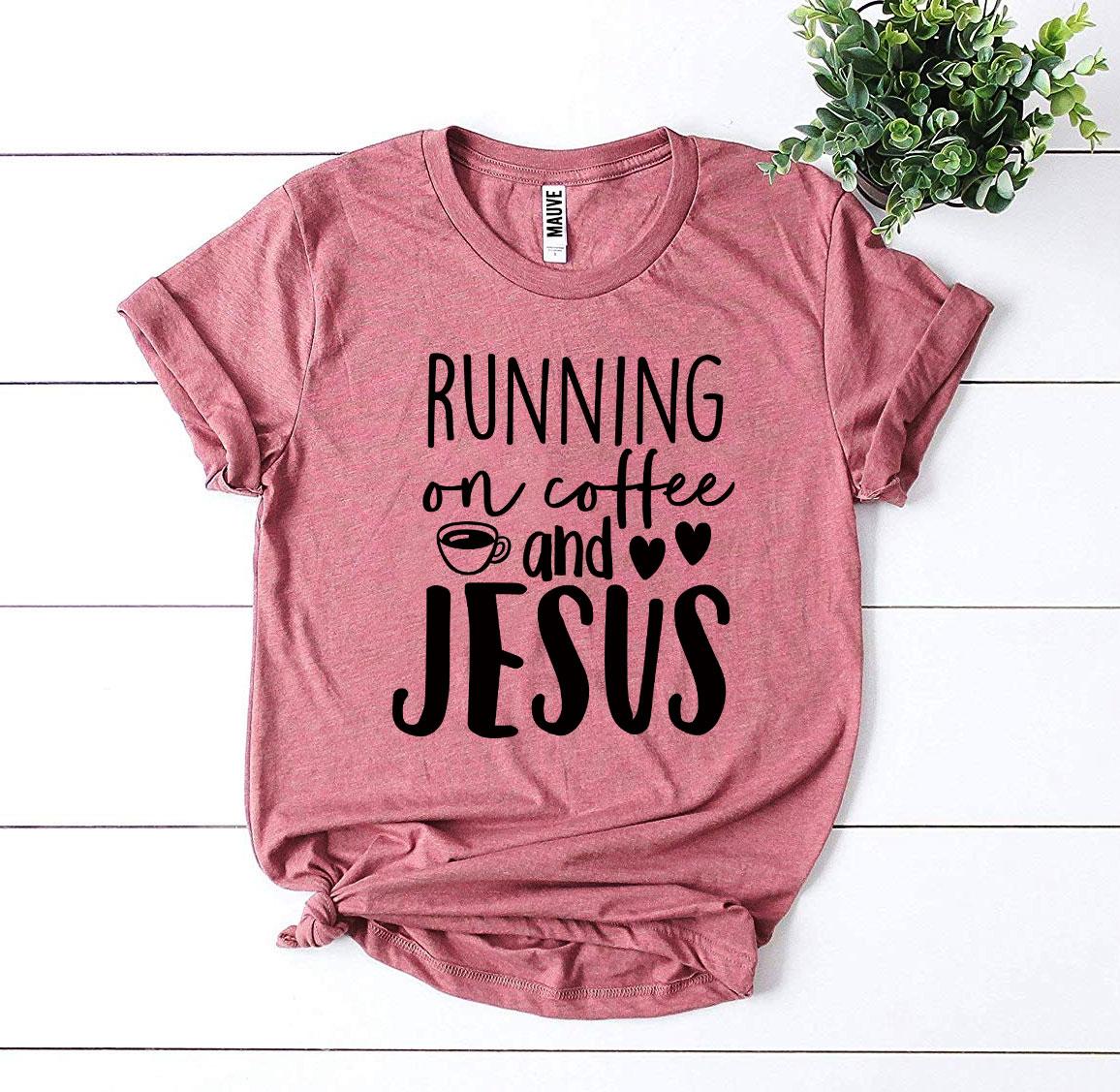 Running On Coffee & Jesus T-shirt
