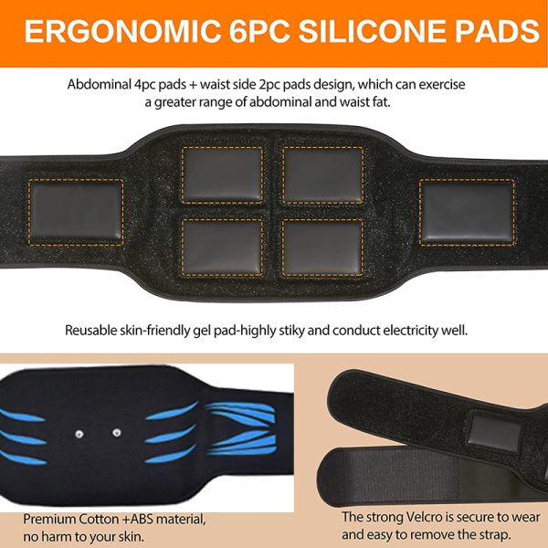 Fitness Abs Stick Muscle Exerciser Home Belt
