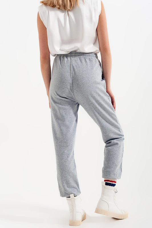 Comfort Fit Joggers with Elastic Waist Band