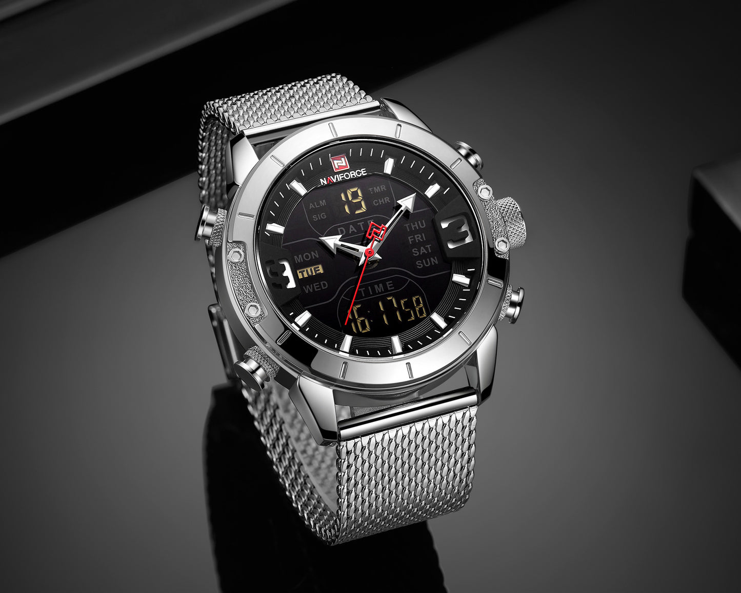 Men's Water Resistant Sports Watch