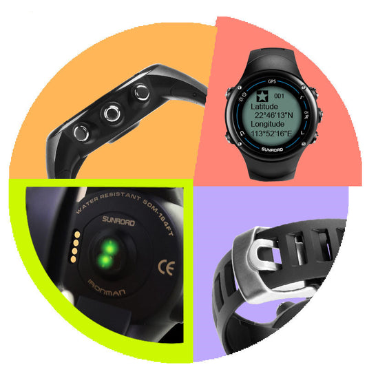 Navigation Smart Sports Watch With GPS Function