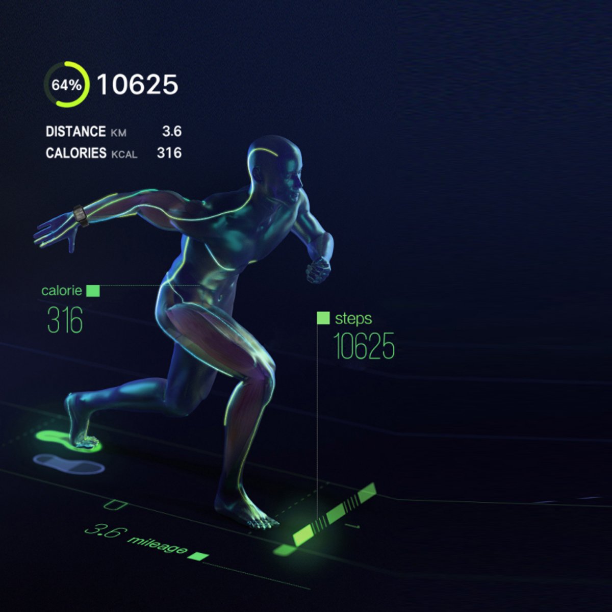 Total Wellness & Sports Activity Watch