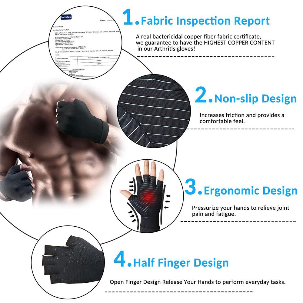 Unisex Compression Arthritis Gloves