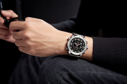 Men's Water Resistant Sports Watch
