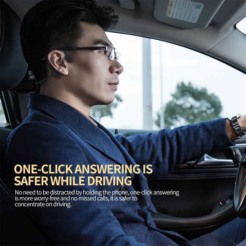 Bone Conduction Bluetooth Headphones