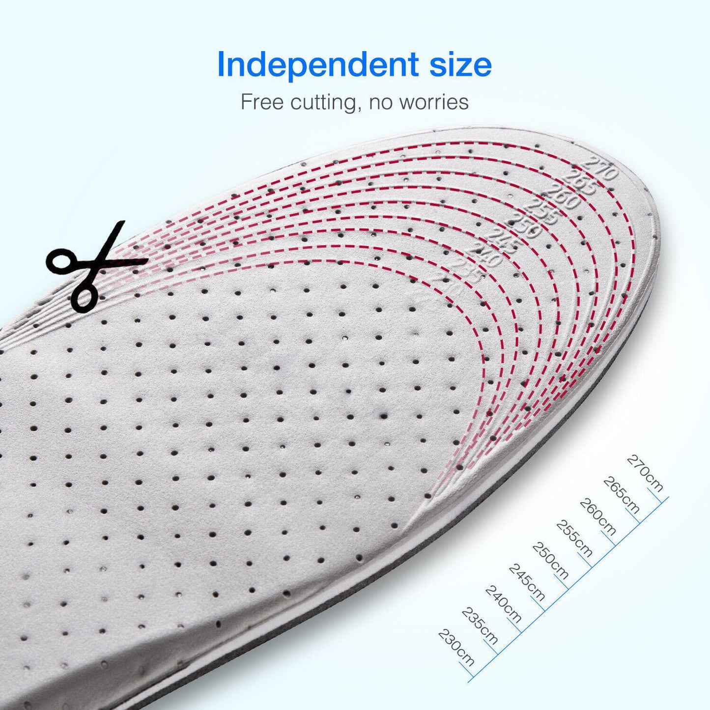 Unisex Invisible Height Increase Insoles