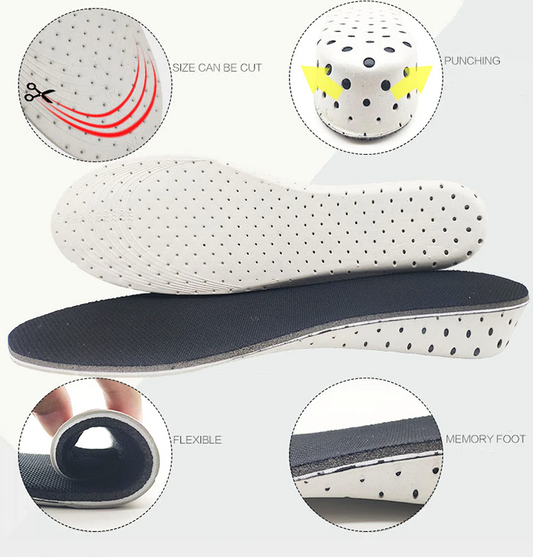 Unisex Invisible Height Increase Insoles