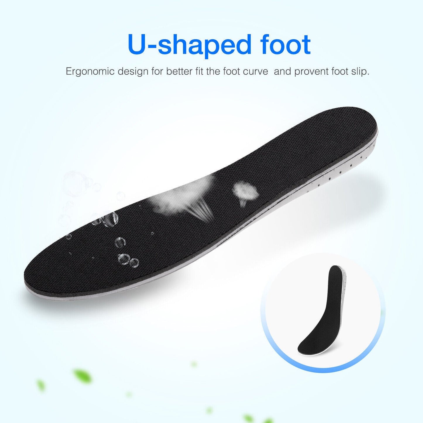 Unisex Invisible Height Increase Insoles