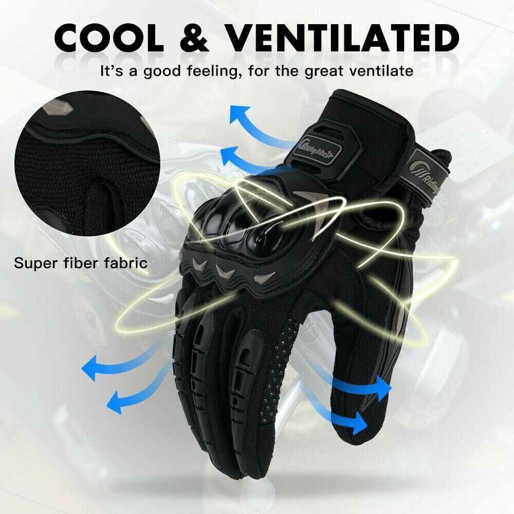 Racing Motocross Full Finger Gloves