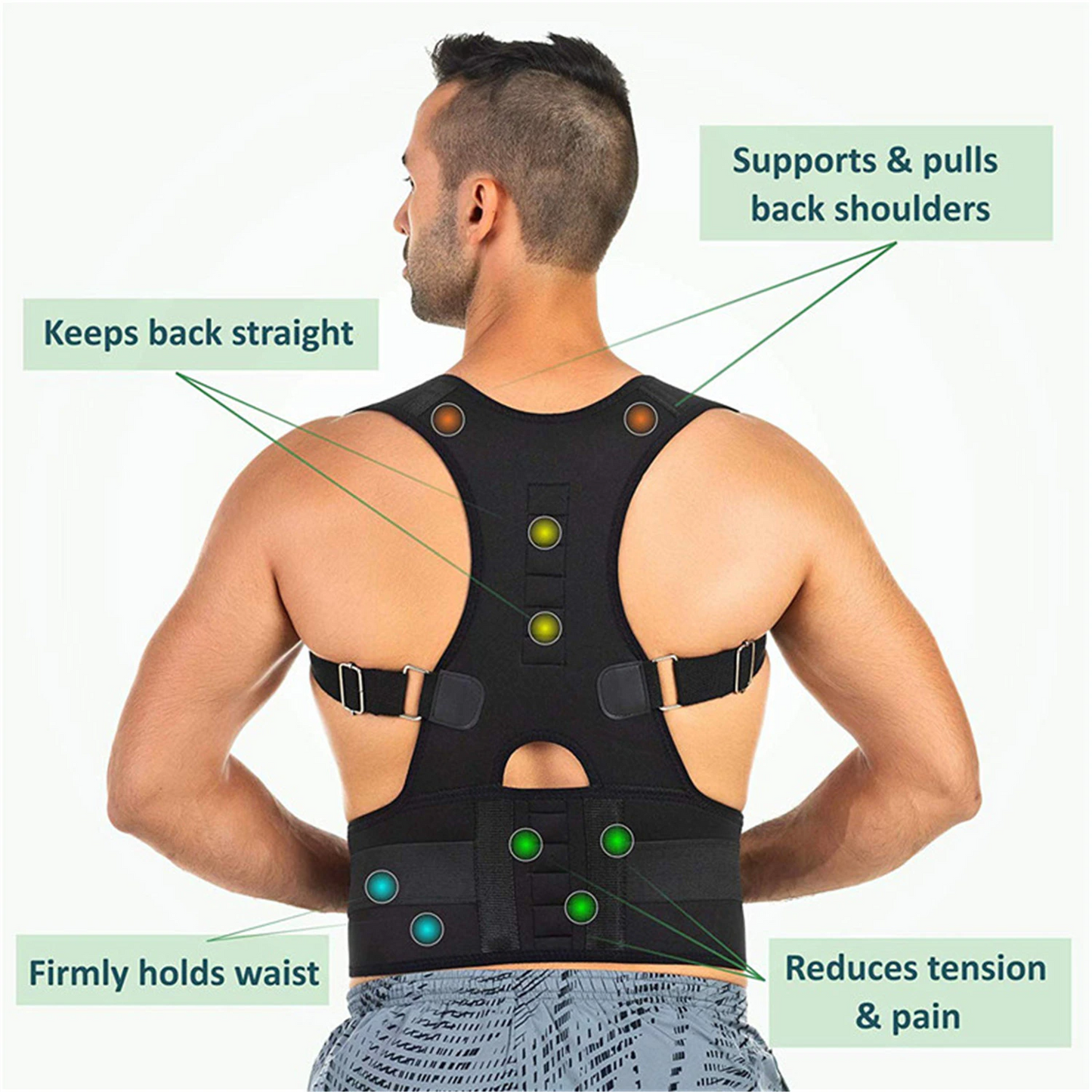 Posture Corrector Magnetic Back Brace