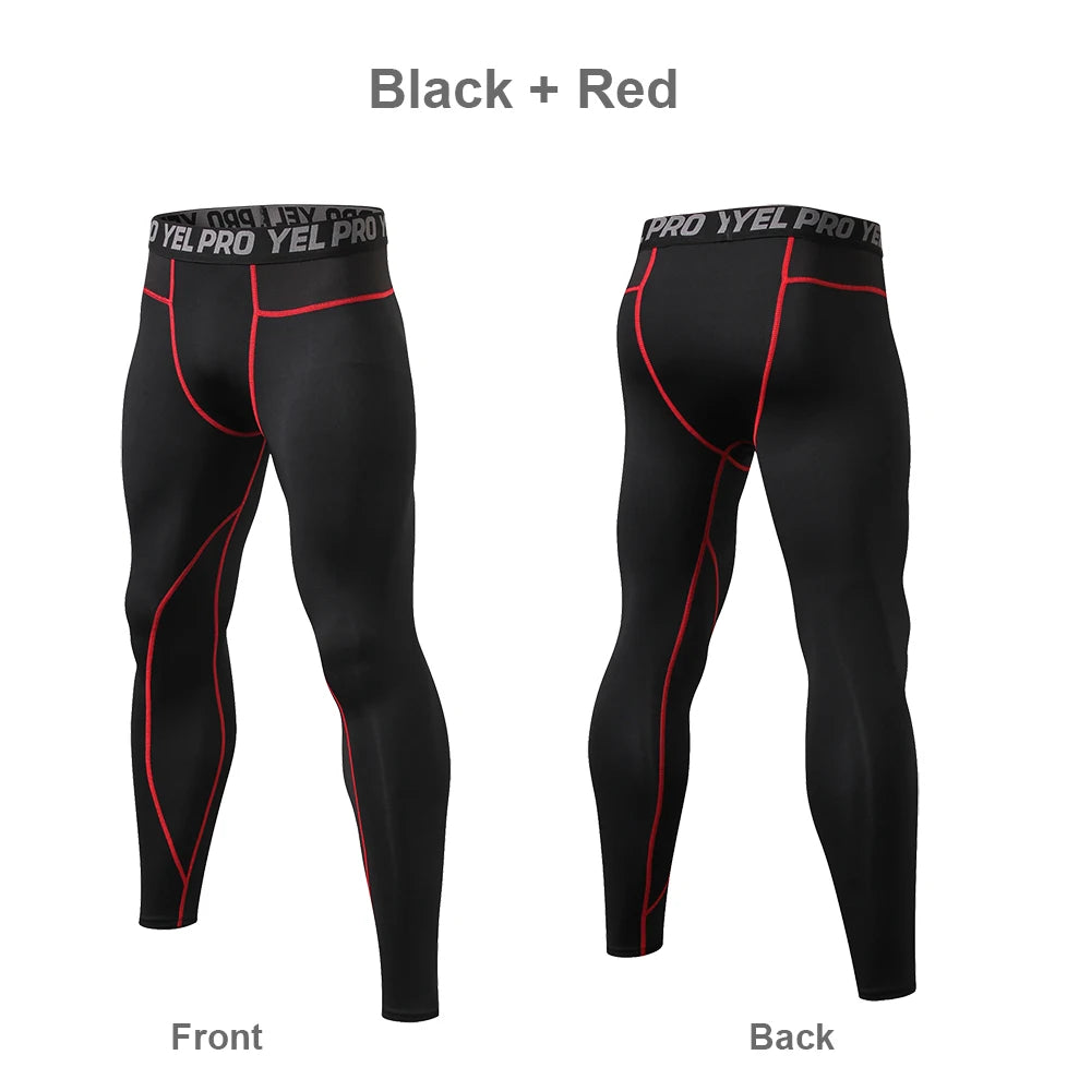 Men's Seamless Running Tights