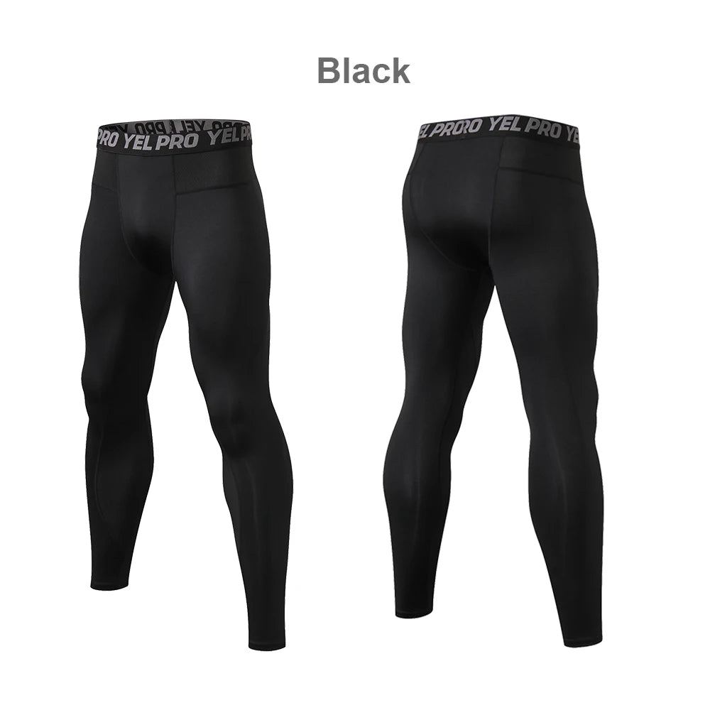 Men's Seamless Running Tights