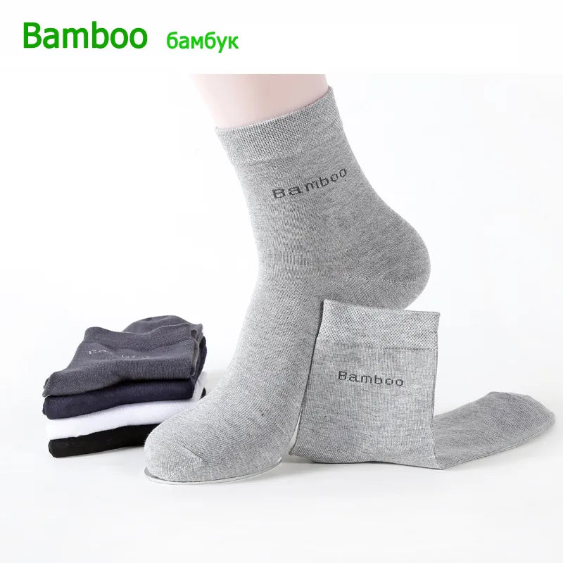 10 Pairs Men's Bamboo Socks