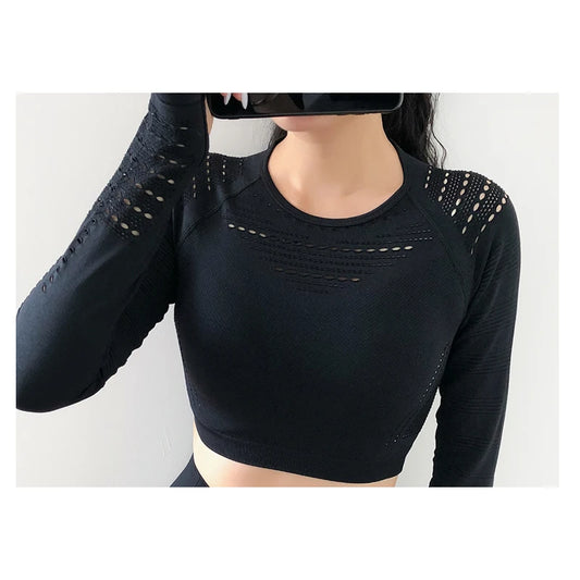 Women's Long Sleeved Fitness T-Shirt