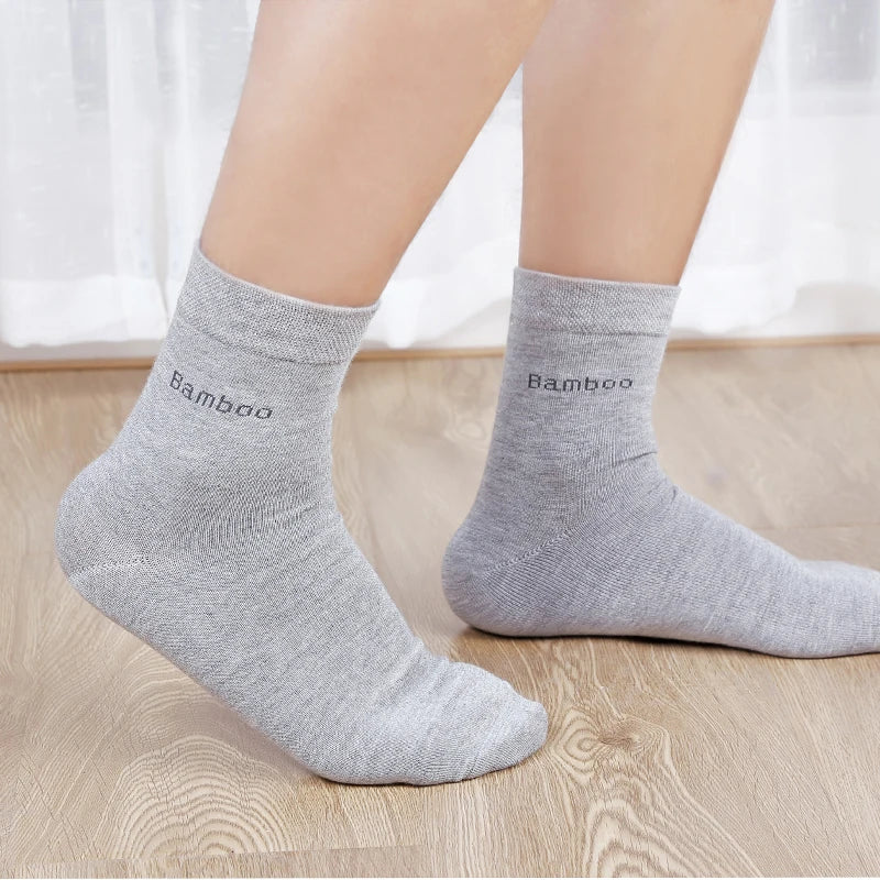 10 Pairs Men's Bamboo Socks