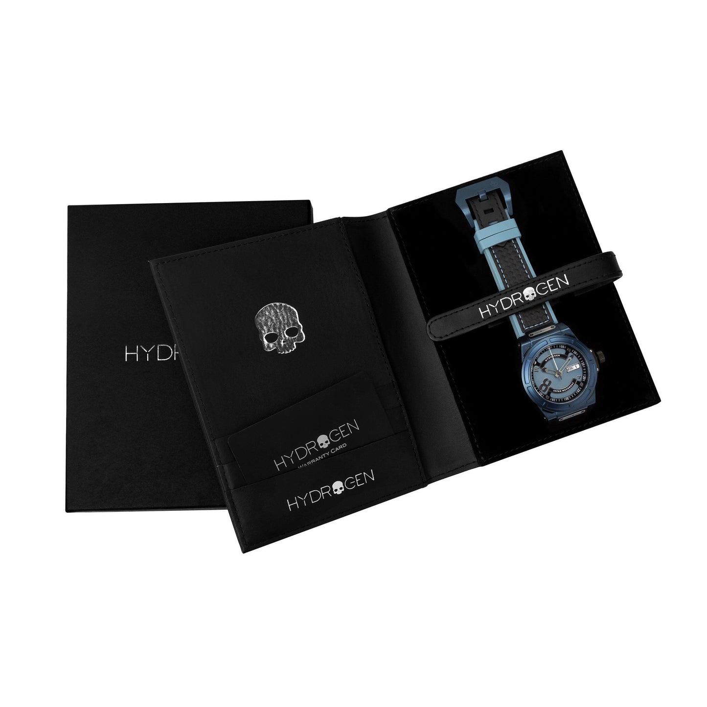 Otto All Metallic Blue Hydrogen Watch
