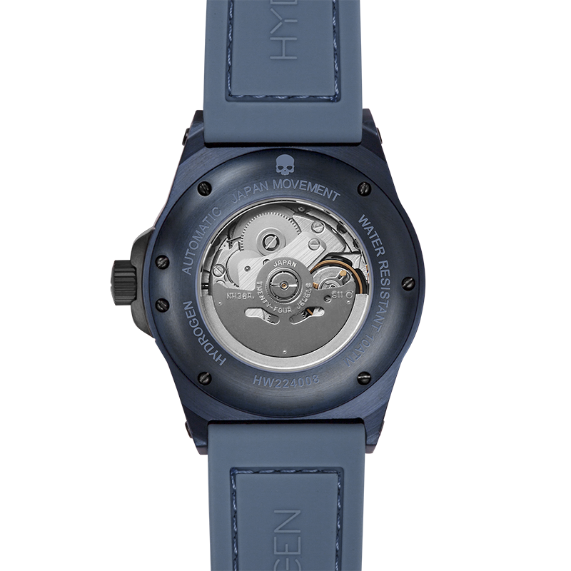 Otto All Metallic Blue Hydrogen Watch