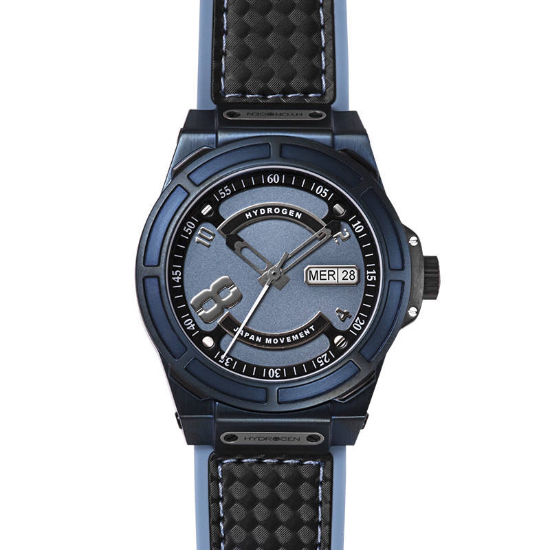 Otto All Metallic Blue Hydrogen Watch